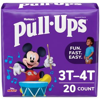 Huggies Pull-Ups Mickey Size 3-4T 20ct
