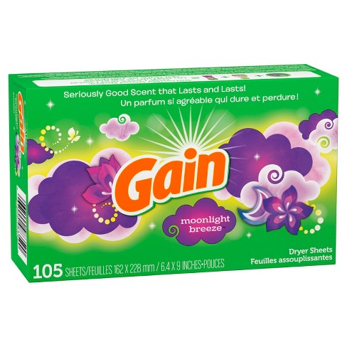 Gain Original Dryer Sheets 105ct