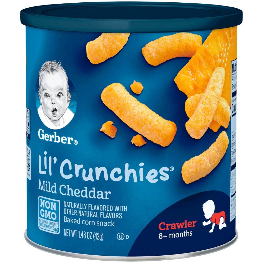 Gerber Mild Cheddar Lil Crunchies 1.48oz