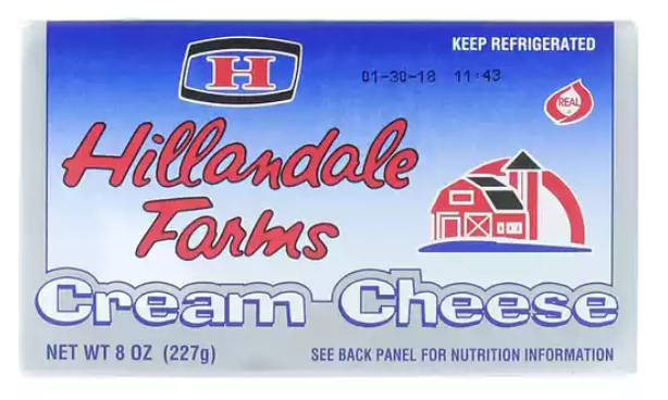 Hillandale Farms Cream Cheese 8oz