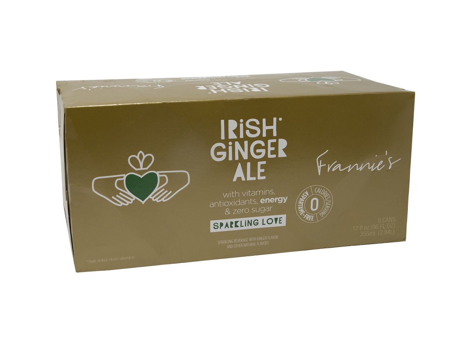 Frannie's Irish Ginger Ale 12oz X 8