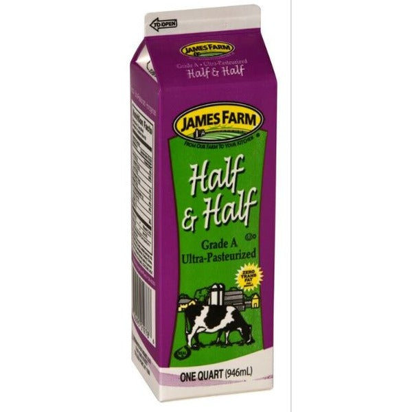 James Farm Half & Half 1qt