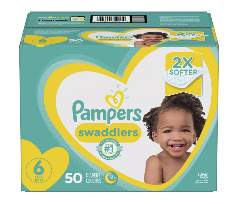 Pampers Swaddlers Diapers Size 6 50ct