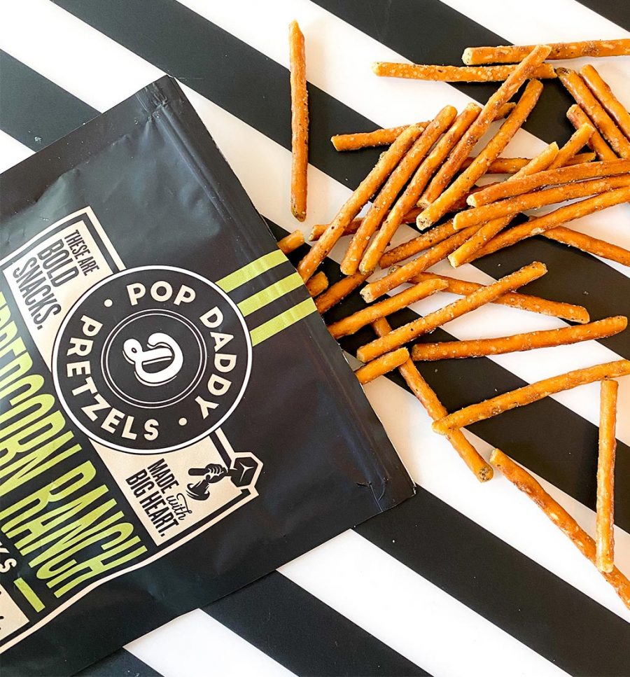 Pop Daddy Seasoned Pretzels Peppercorn Ranch 7.5oz