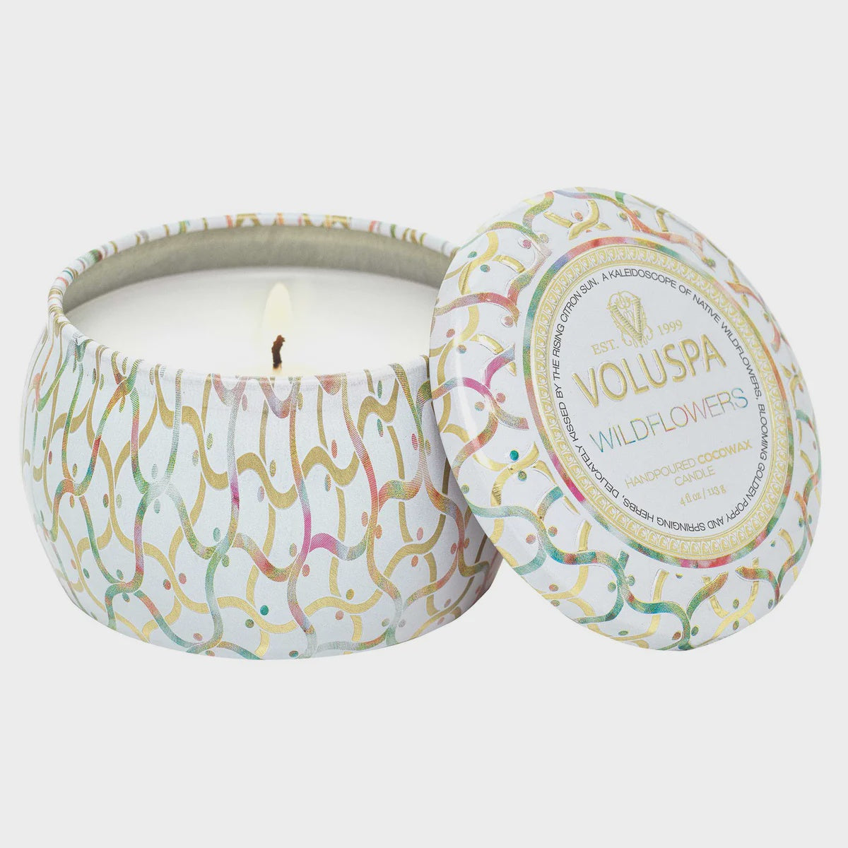 Voluspa Candle Wildflowers Mini Tin 4oz