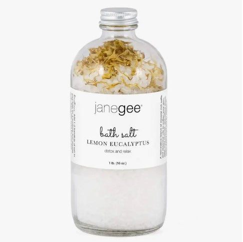 janegee Lemon Eucalyptus Bath Salts