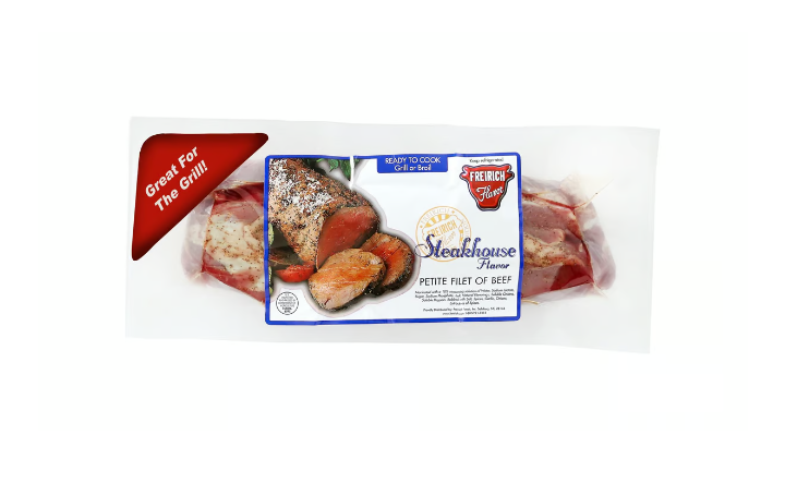 Freirich Steakhouse Seasoned Beef Petite Filet 2ct