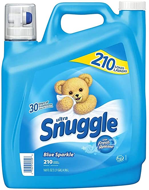 Snuggle Blue Sparkle Fabric Softener 168fl oz