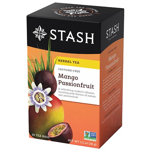 Stash Herbal Mango Passionfruit Tea Bags 20ct