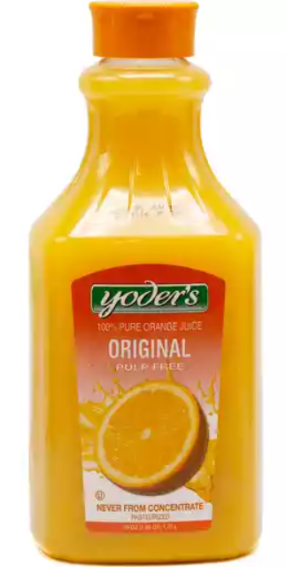 Yoder's Original Orange Juice NFC 52fl oz