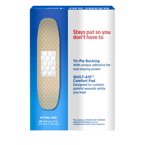 Band-Aid Tru-Stay Sheer bandages 40ct