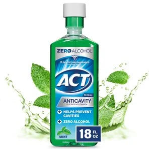 Act Mint Anticavity Fluoride Rinse 18fl oz