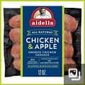 Aidells Chicken & Apple Smoked Chicken Sausage, 1lb.