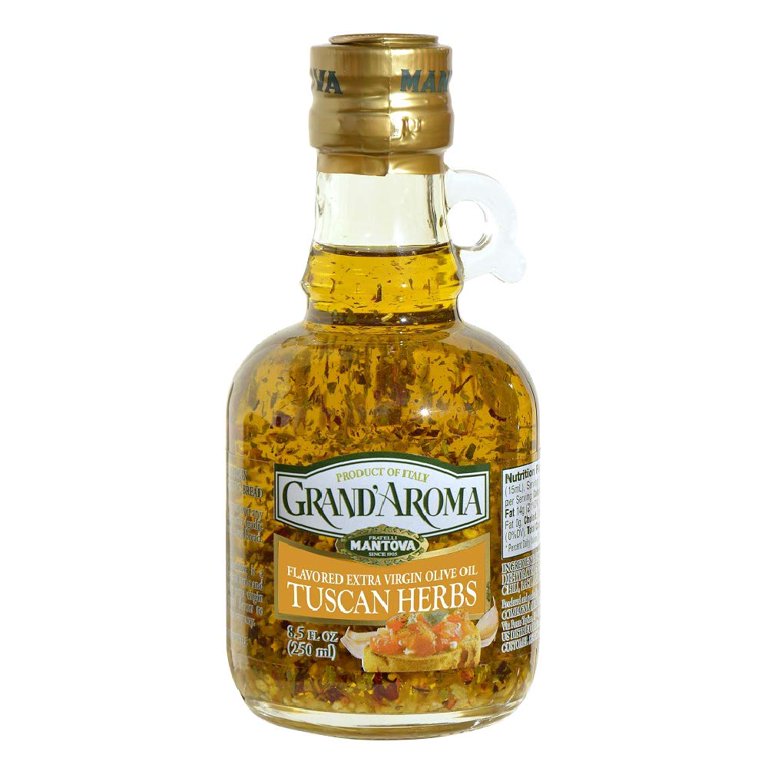 Grand Aroma Extra Virgin Olive Oil Tuscan Herb 8.5oz