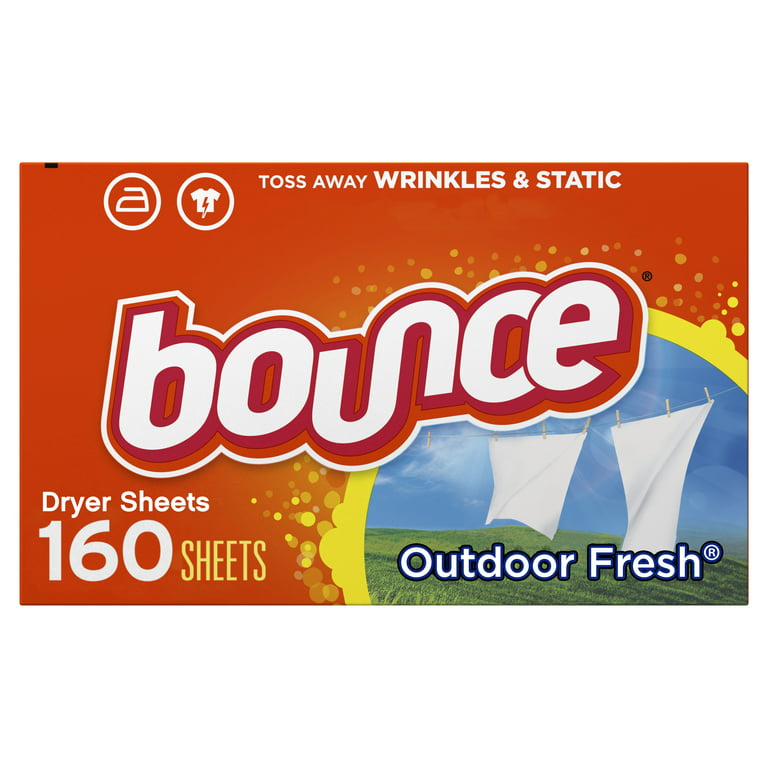 Bounce Outdoor Fresh Dryer Sheets 160ct