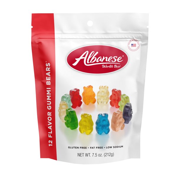 Albanese 12 Flavor Gummy Bears 7.5oz