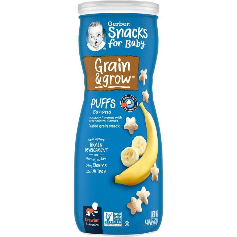Gerber Banana Puffs 1.48oz