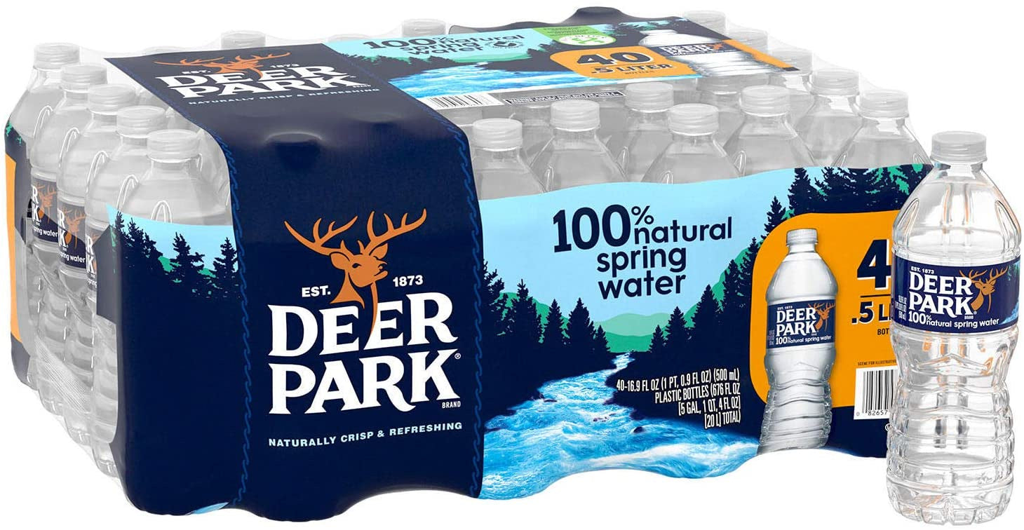 Deer Park Natural Spring Water .5l x 40