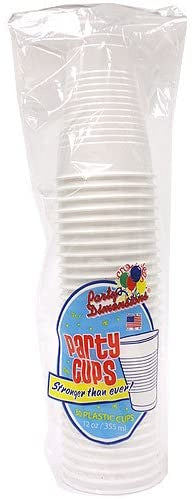 Party Dimensions 12oz Plastic Translucent Cup 30ct