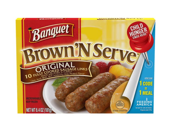 Banquet Original Brown 'N Serve Sausages 6.4oz
