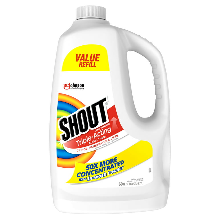Shout Triple Acting Stain Remover Refill 60fl oz