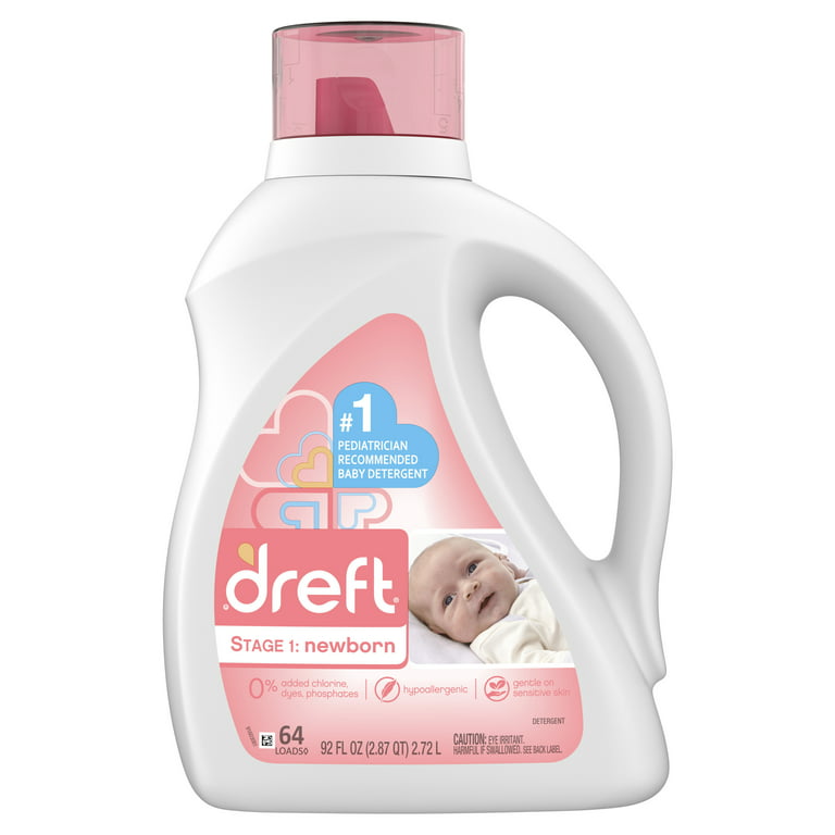 Dreft Newborn Laundry Detergent 92fl oz