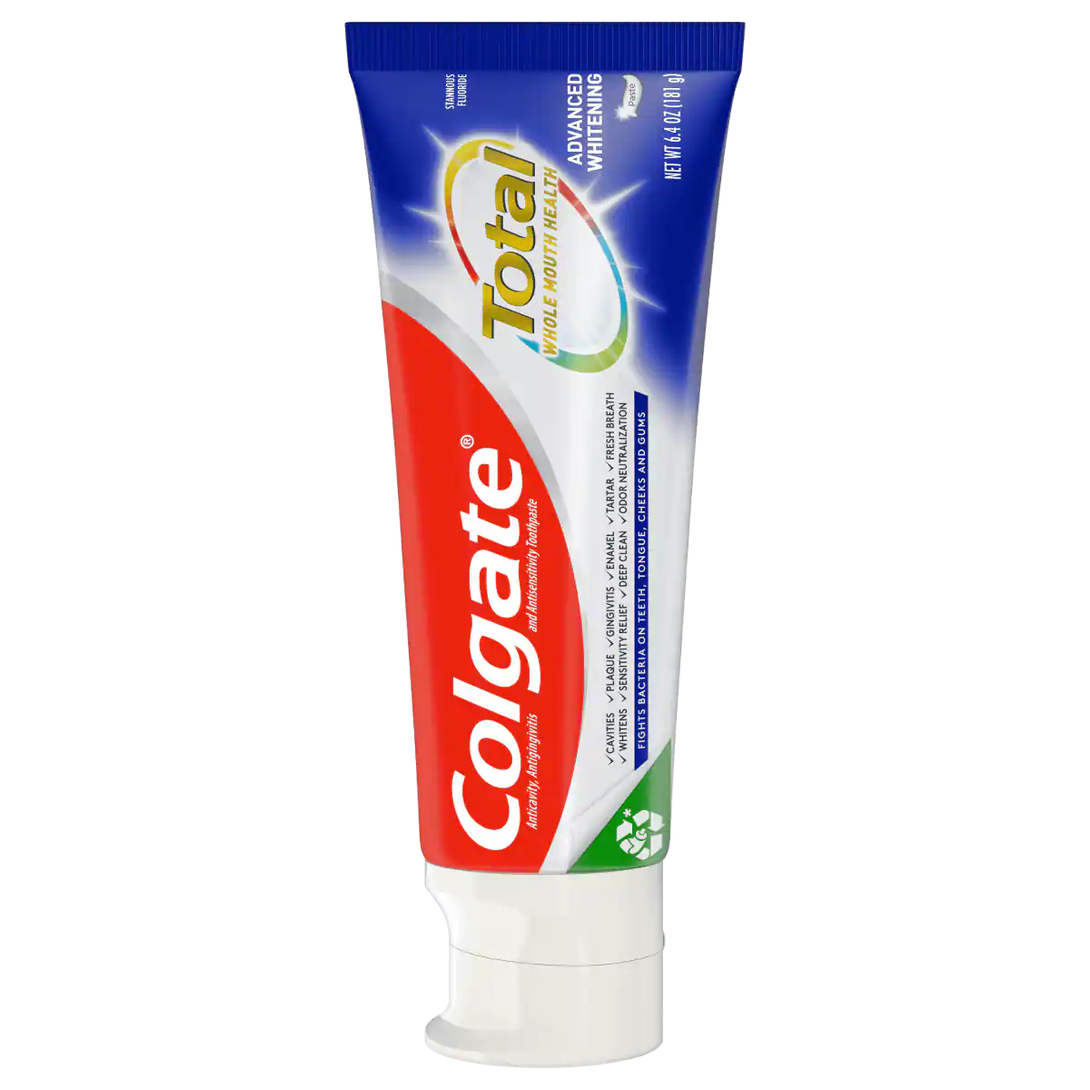 Colgate Total Advanced Whitening Toothpaste 6oz