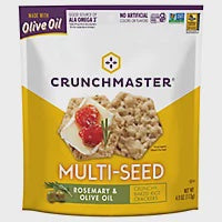 Crunchmaster GF Rosemary & Olive Oil Grain-Free Crackers 4oz