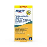 Equate Triple Antibiotic Ointment 1oz- 2ct