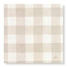 Manor Road Linen Gingham Dinner Napkins 20pk