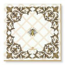 Manor Road Ornamental Bee Dinner Napkins