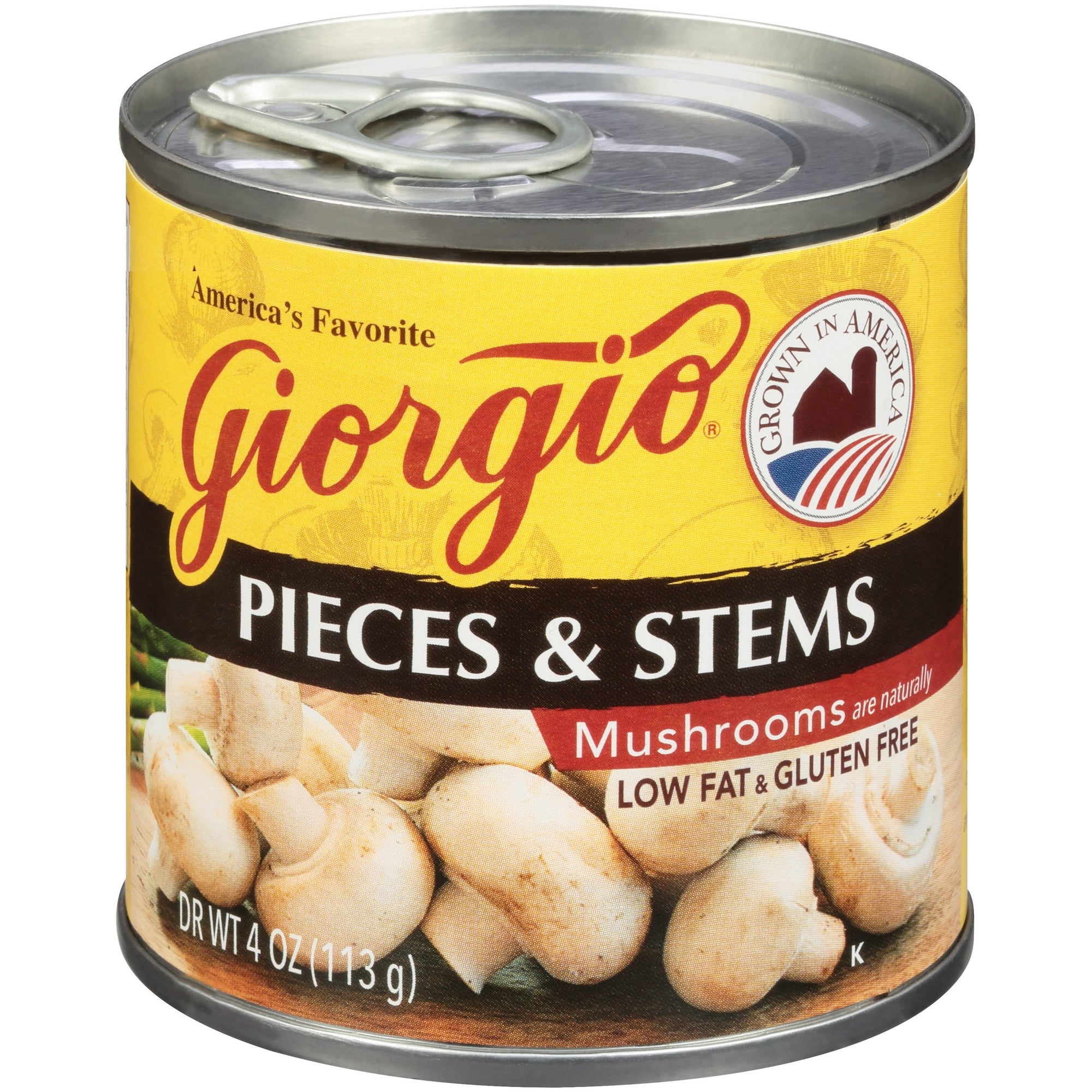 Giorgio Mushroom Pieces & Stems 4oz