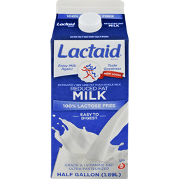 Lactaid 2% Reduced Fat Milk, .5gal