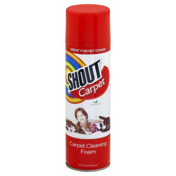 Shout Carpet Cleaning Foam 16fl oz