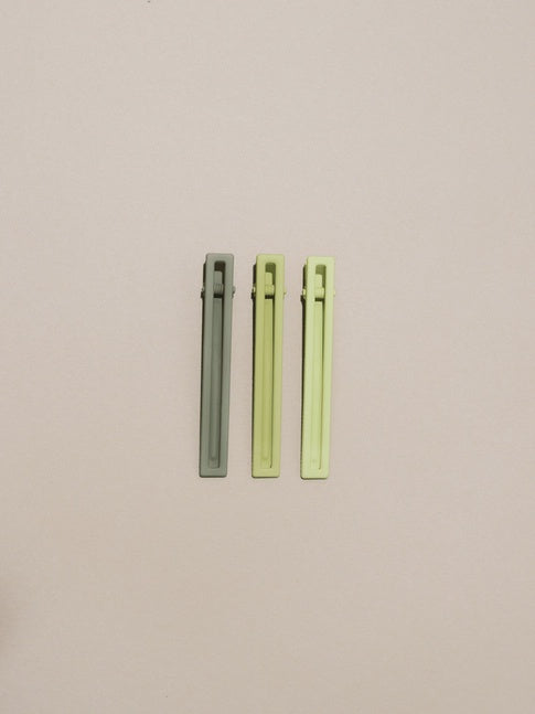 Aligator Clip Set - Green Tea