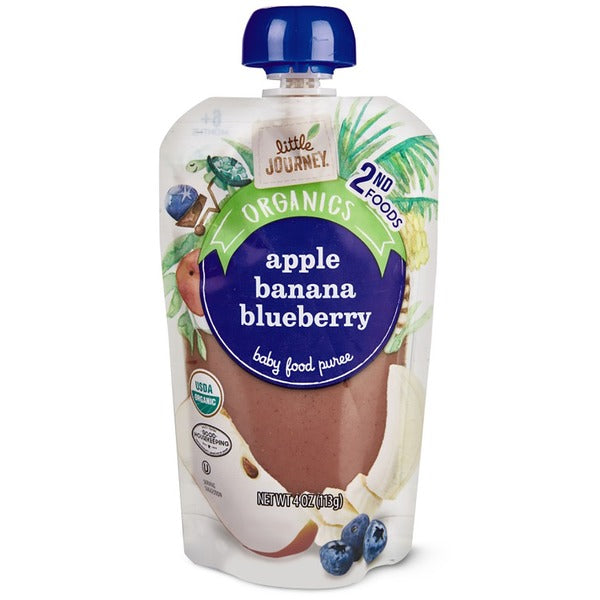 Little Journey Apple Banana Raspberry with Yogurt 4oz