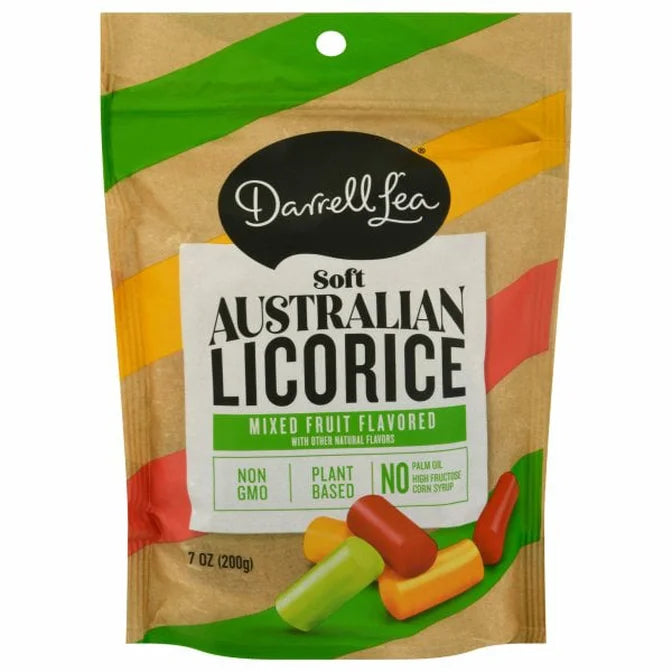 Darrell Lea Mixed Fruit Licorice Sweets 7oz