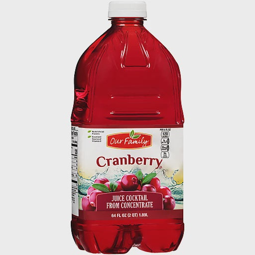 Our Family Cranberry Juice Cocktail 64oz