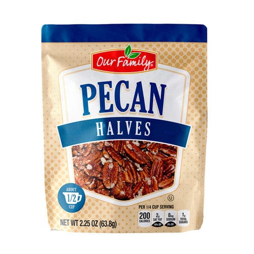 Our Family Pecan Halves 2.25oz