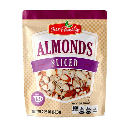 Our Family Sliced Almonds 2.25oz