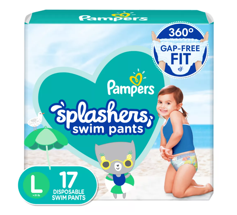 Pampers Splashers Size L 17ct