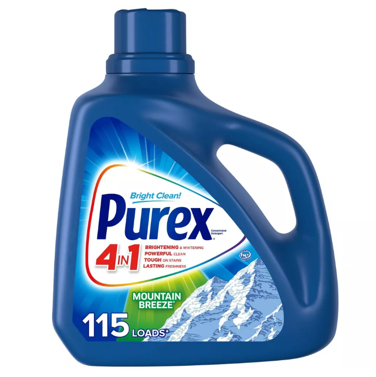 Purex Mountain Breeze Liquid Laundry Detergent - 150fl oz