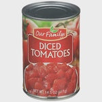 Our Family Diced Tomatoes 14.5oz