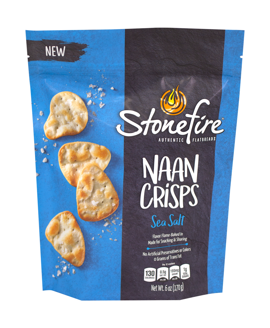 Stonefire Sea Salt Naan Crisp 6oz