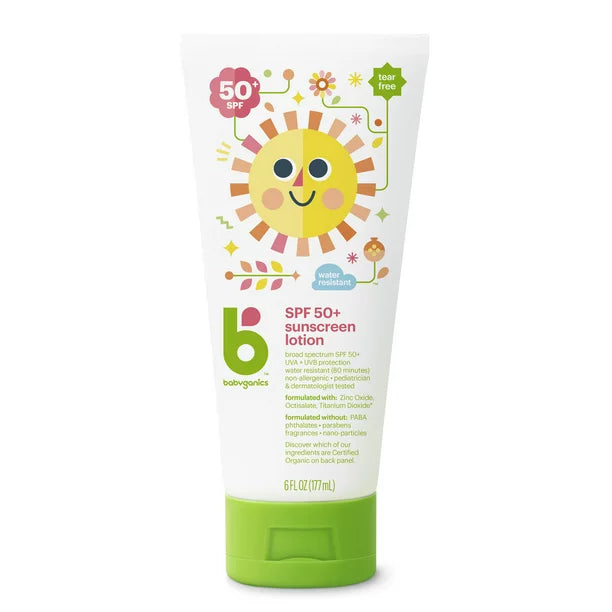Babyganics Kids 50 SPF Sunscreen 6oz