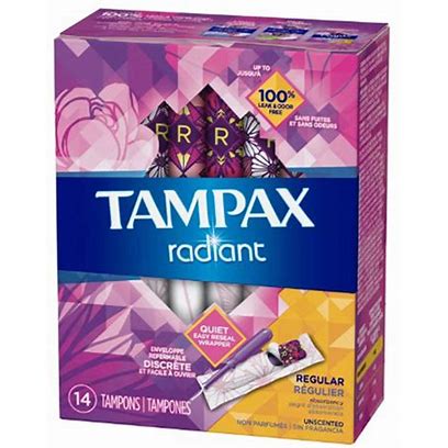 Tampax Radiant Regular Tampons 14ct