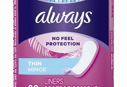 Always Thin Regular Daily Liners 20ct