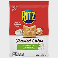 Nabisco Ritz Toasted Chips Sour Cream & Onion 8.1 oz