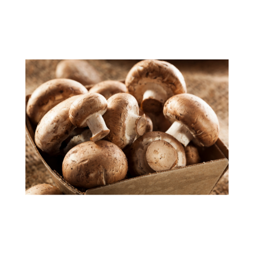 Fresh Baby Bella Whole Mushrooms 8oz